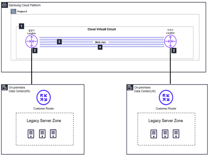 Cloud Virtual Circuit Service Configuration