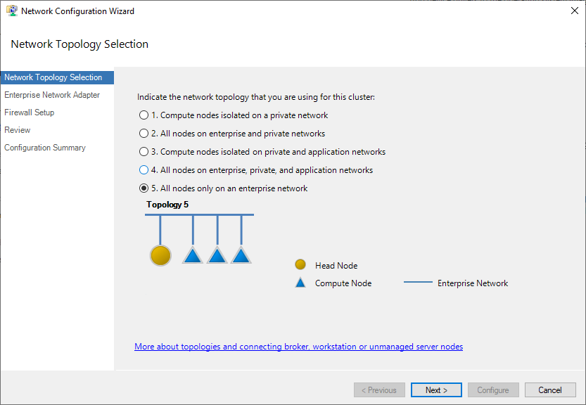 MS HPC Pack Head Node Install Step 18