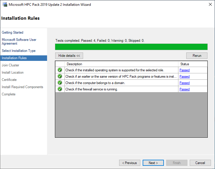 MS HPC Pack Compute Node Install Step 2