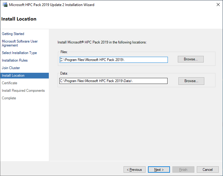 MS HPC Pack Compute Node Install Step 4