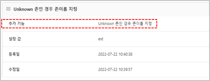Detailed Feature Zone Name